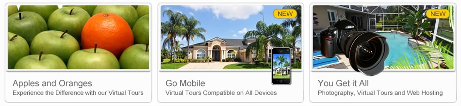 360 tours, photography, photographers and best tours in Kissimmee, FL.